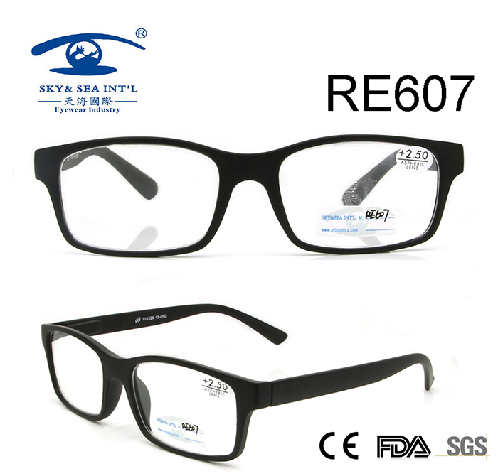 Rectangle Frame Wholesale Custom Reading Glasses (RE607)