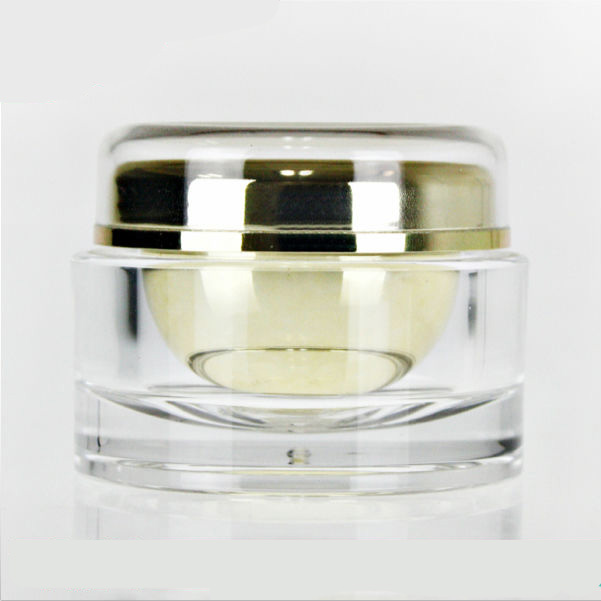 50g Round Frosted Acrylic Jar for Neck and Face Cream