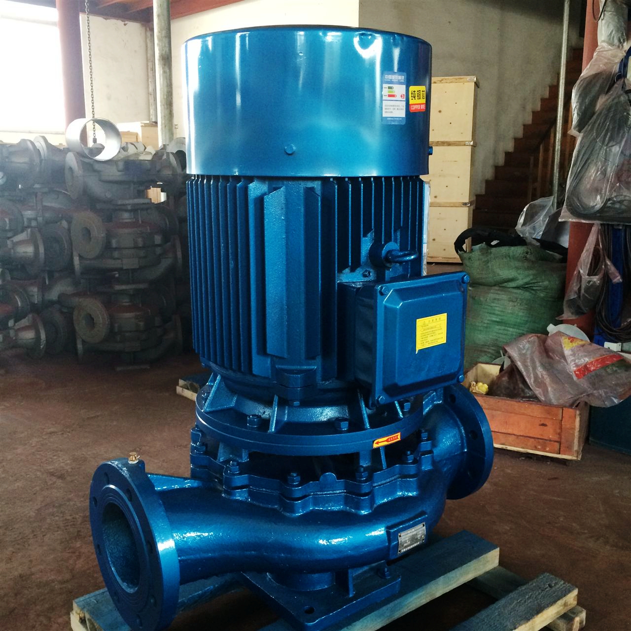 Vertical Pipeline Centrifugal Pump