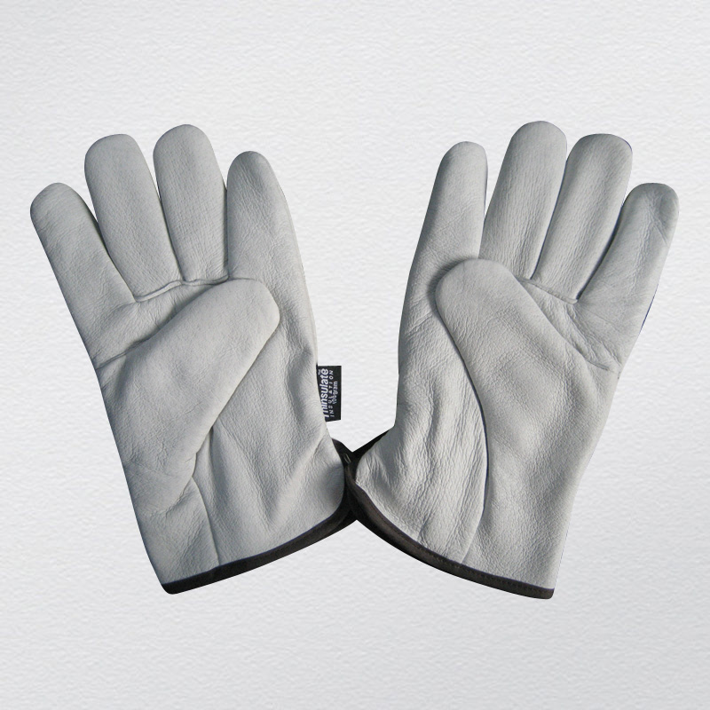 Pig Split Leather Thinsulate Lined Driving Work Glove-9611