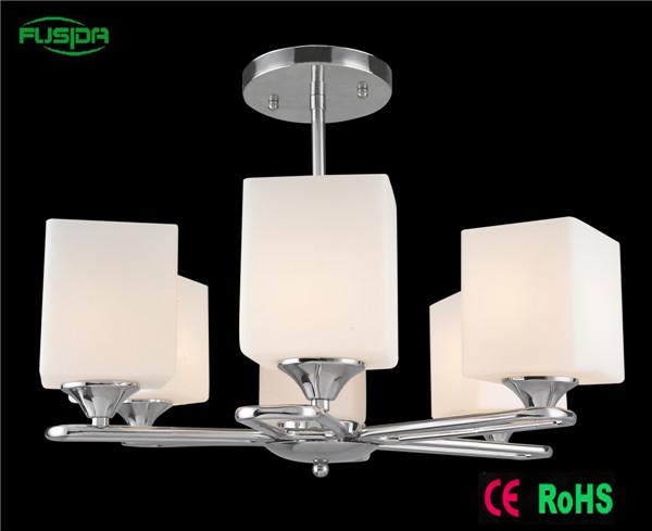 Traditional European Style Glass Chandelier Lighting (P-8115/5)