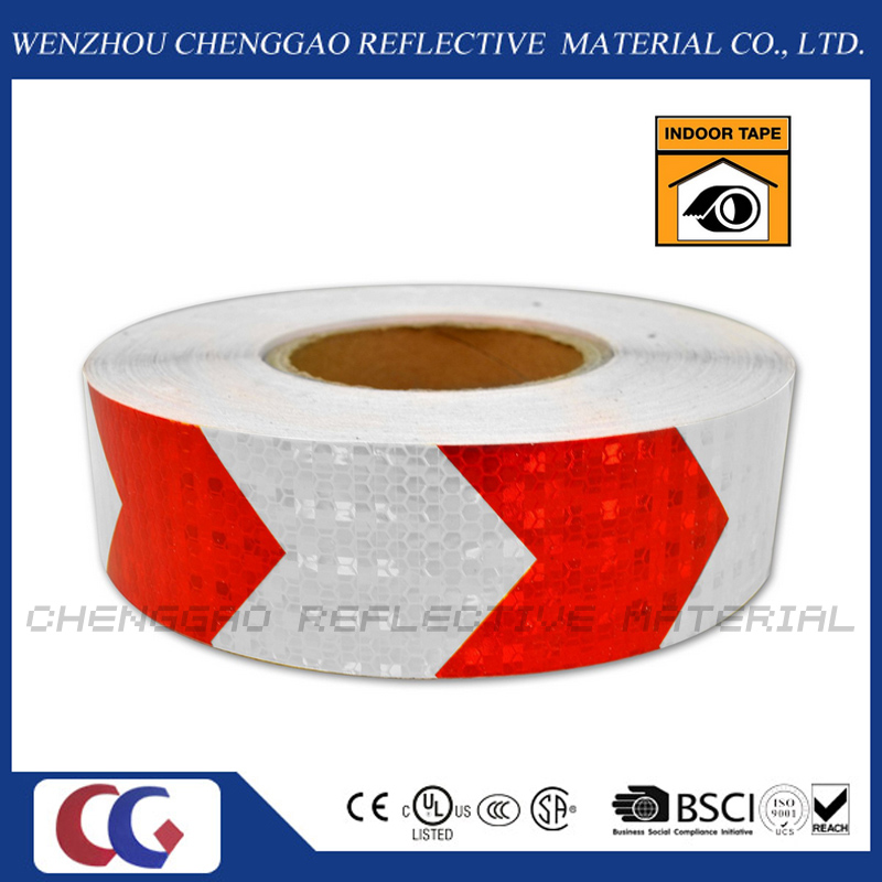 Conspicuity Reflective Safety Caution Warning Tape with Arrow (C3500-AW)