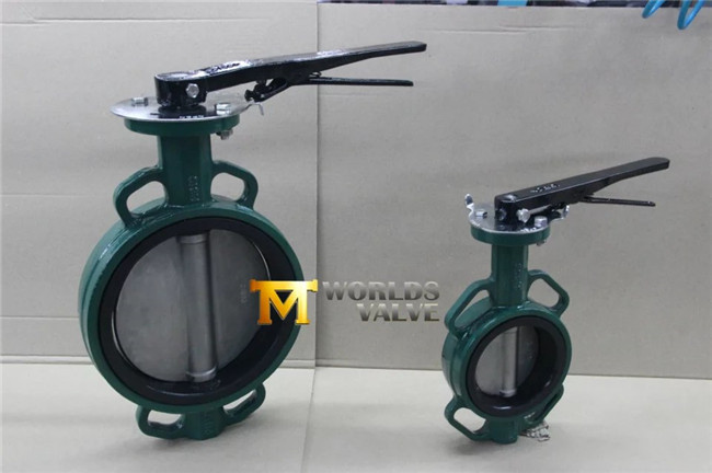 Pn16 Lever Wafer Butterfly Valve