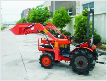 4WD Joystick Control Front End Loader for Kb Tractors