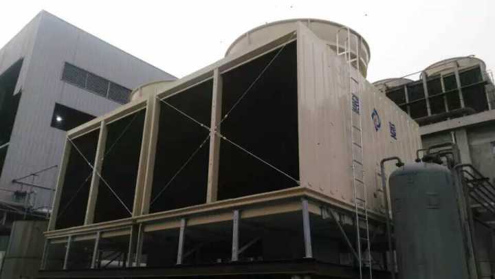 Double Cells Jn Series Cross Flow Square Water Cooling Tower with High Performance