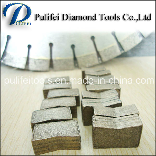 Diamond Cutting Saw Blade Segment for Granite Marble Basalt