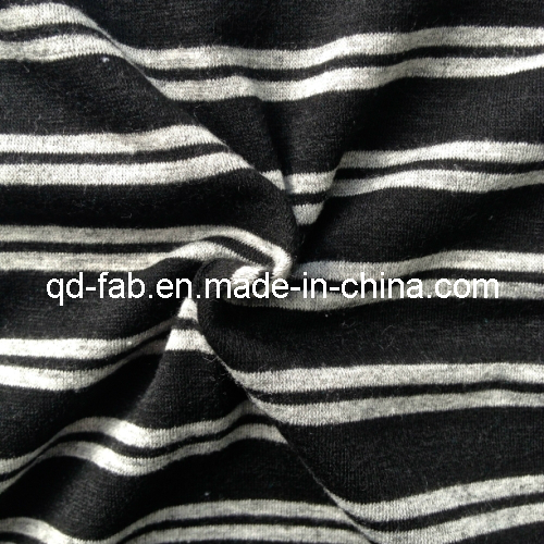 Poly/Rayon/Spandex Yarn Dyed Knitting Fabric (QF13-0697)