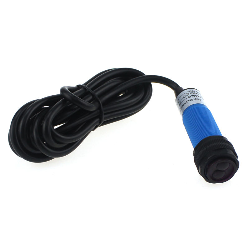 Yumo G18-2A30lb 90-250VAC Sensing Range 30cm AC Nc Connector Type Infrared Photoelectric Sensor