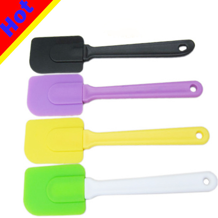 Wholesale Multicolor Food Grade Personalized Durable Flexible Silicone Spatula