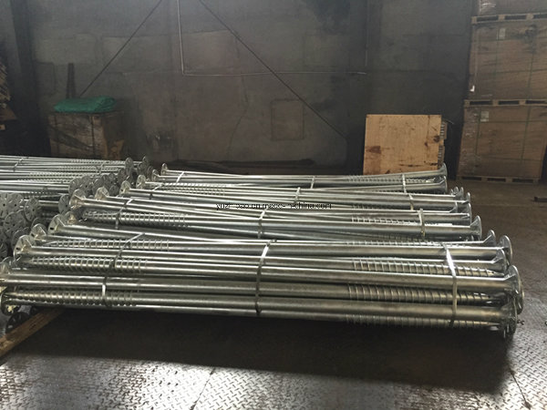 Hot DIP Galvanized Steel Ground Anchor, Ground Screw