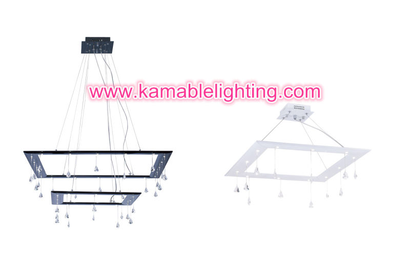 Modern Double Deck Hanging LED Lamps (AD11007-20+12B)