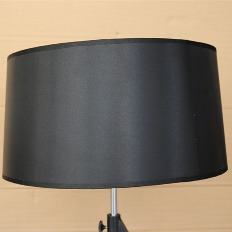 Modern Hotel Decorative Matt Black Adjustable Floor Lamp