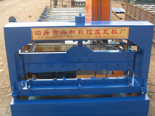 Construction Iron Materials Roof Panel Forming Machine