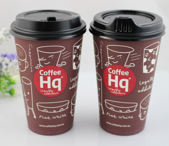 Food Grade Printed Hot Drink Coffee Paper Cup