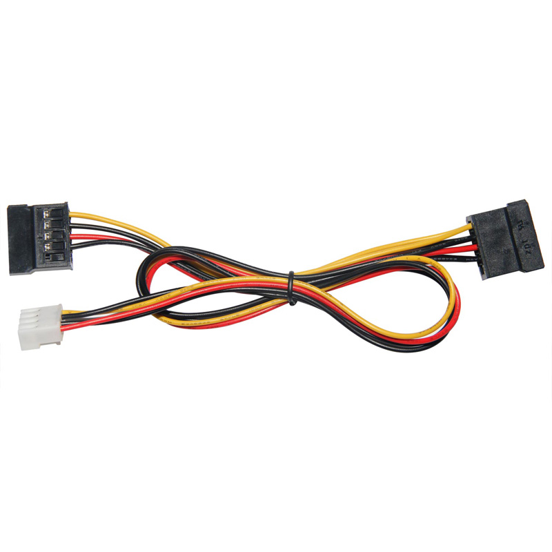 4 Pin 2 SATA Wire Harness for Computer