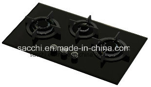 3 Burners Tempered Glass Gas Hob - Gna376