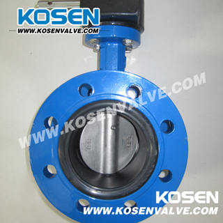 Cast Iron Wafer Butterfly Valves (D41X)