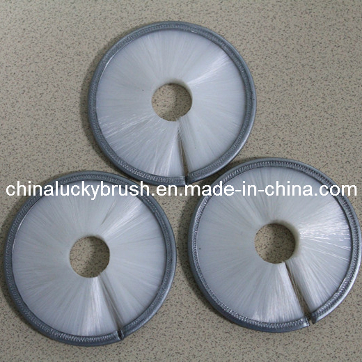 Nylon Material White Colour Strip Round Brush (YY-009)