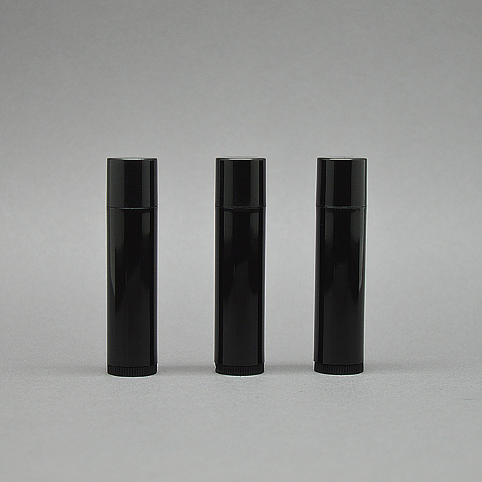 4.2g Black Lip Balm Tube Lipstick