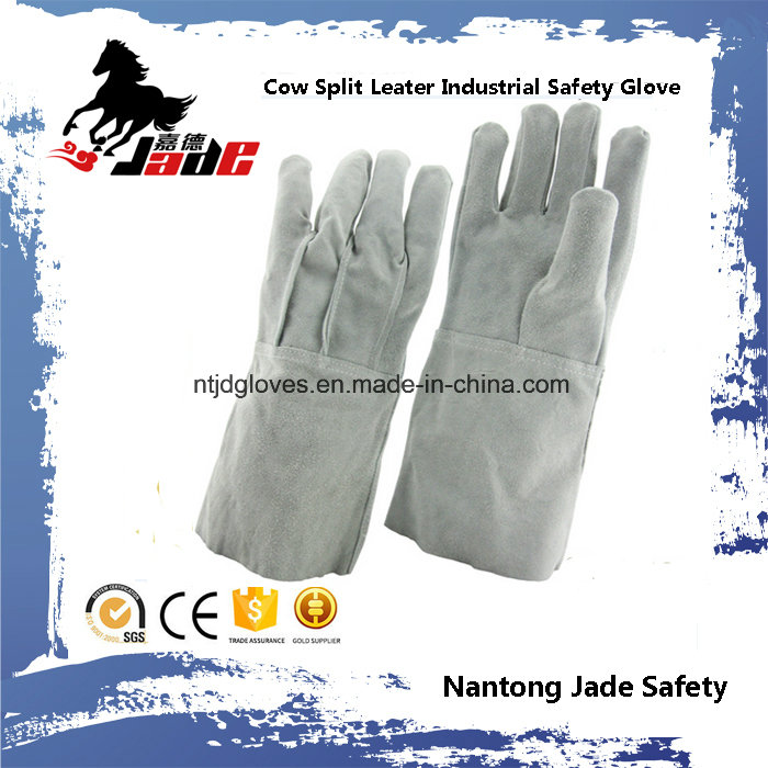 Genuine Leather Industrial Safety Welding Work Glove