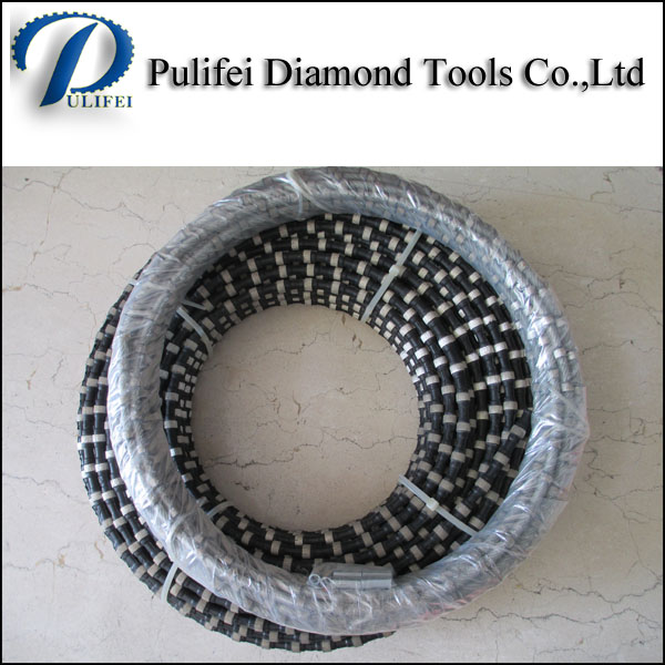 Granite Diamond Wire Saw Stone Quarry Profiling Cutting Rope