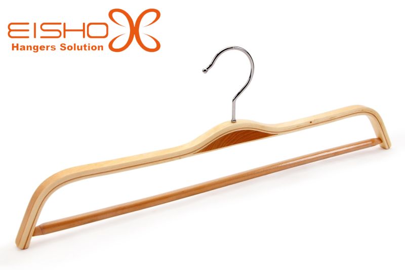 Home Usage Garment Hanger Laminated Pant Hanger (L012)