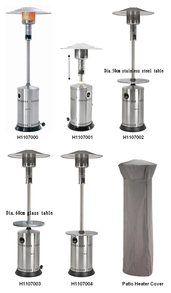 Stainless Steel Patio Heater (adjust the length)