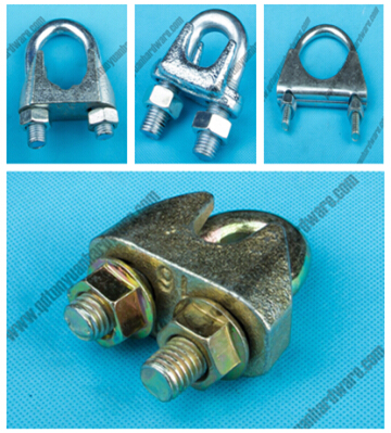 Us Type Malleable Wire Clamp Rigging Hardware for Fastener