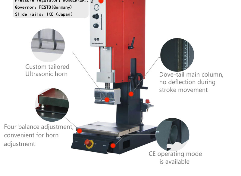 Rinco Ultrasonic Welding Plastic Machine