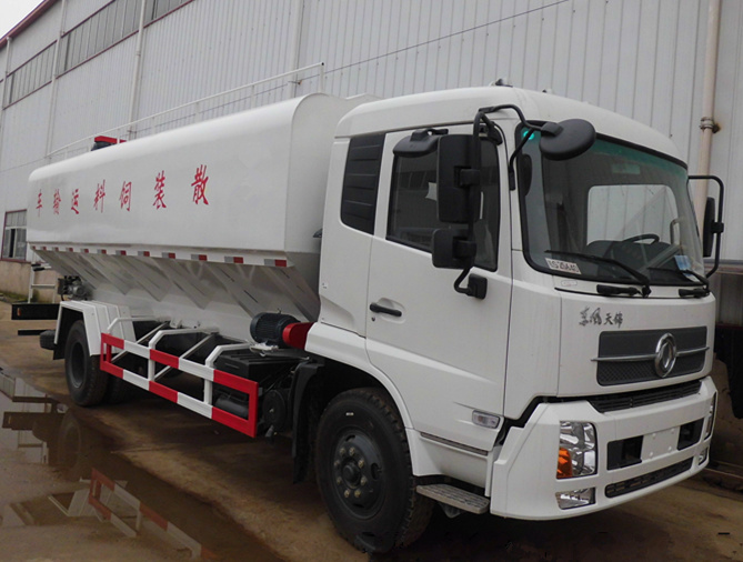 Dongfeng 4*2 Hydraulic Auger Bulk Feeds Trucks 20tons for Sale