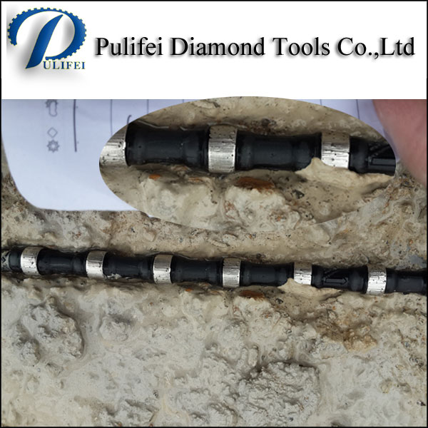 Reinforce Concrete Diamond Wire Saw Part for Stone Cutting