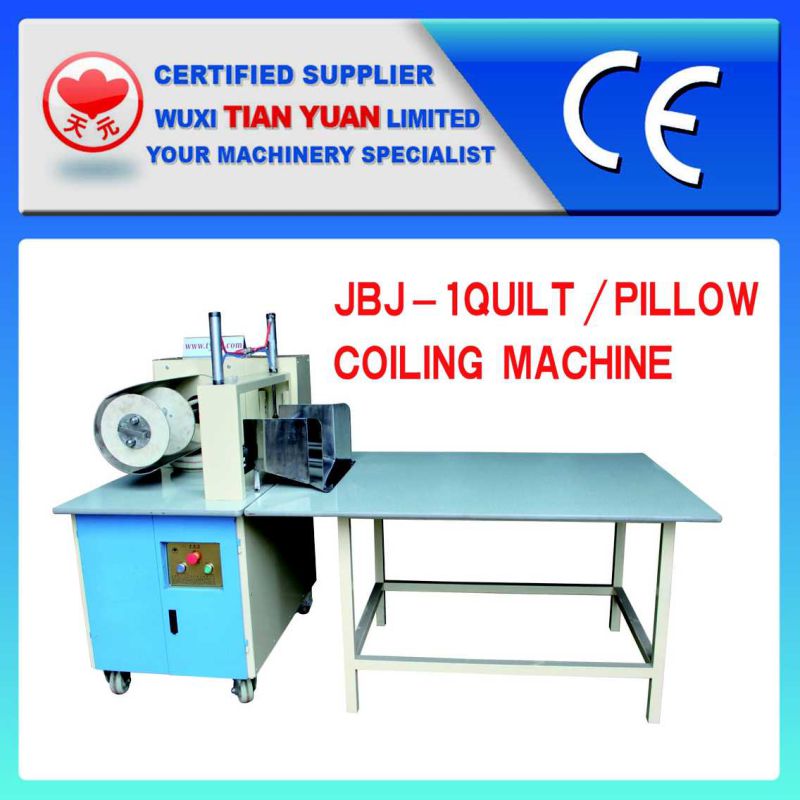 Bedding Products Coiling Packing Machine