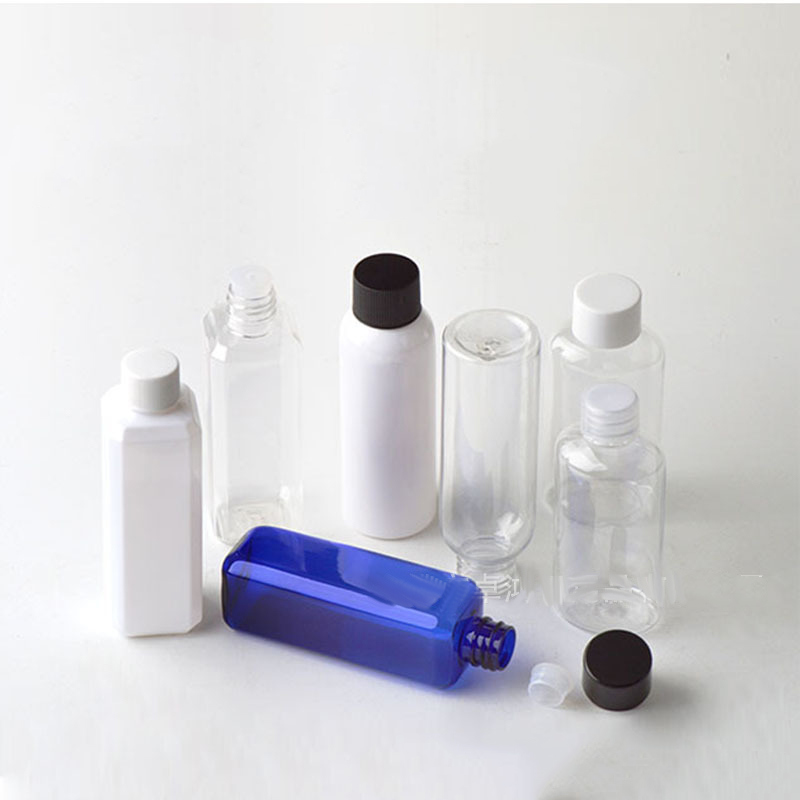 Hot! 10ml to 300ml Plastic Pet Clear Bottle with Screw Lid (PT02)