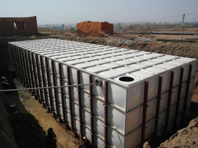 High Intensity SMC Combined Water Tank for Hotel Using