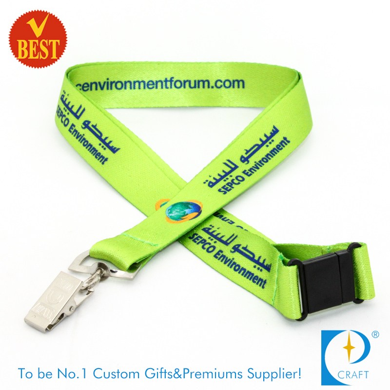 Wholesale Customized Logo Promotional Sublimation Printed Lanyard for Events in High Quality