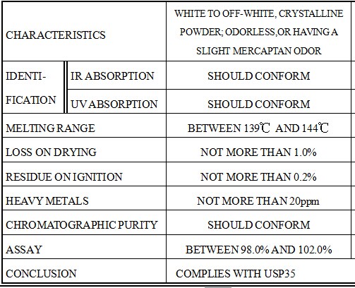 (Cimetidine) --Liver Protection Cimetidine Molecular Mass: 575.67