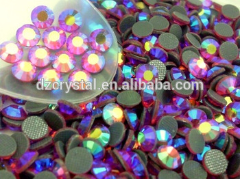 Hot Fix Crystal Rhinestones and Hot Fix Srass