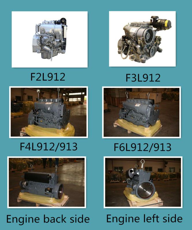 2 Cylinder Air Cooled Diesel Engine (14-20kw) F2l912