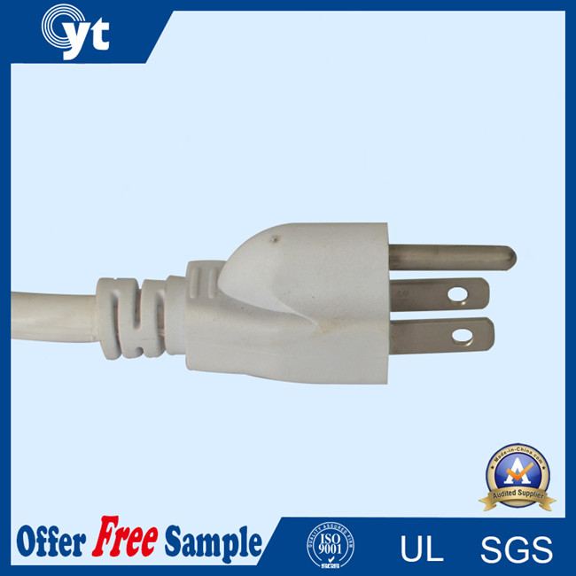 UL Approve Computer Power Cord Us 3pin Cable