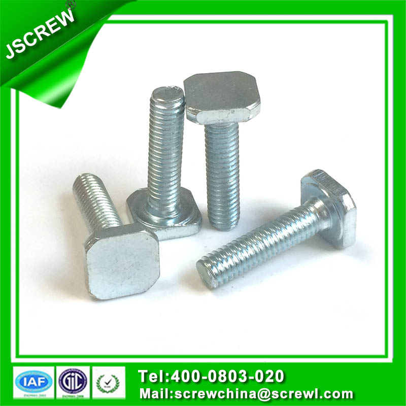 Harden Steel M8 T Shape Custom Special Bolt for Machinery