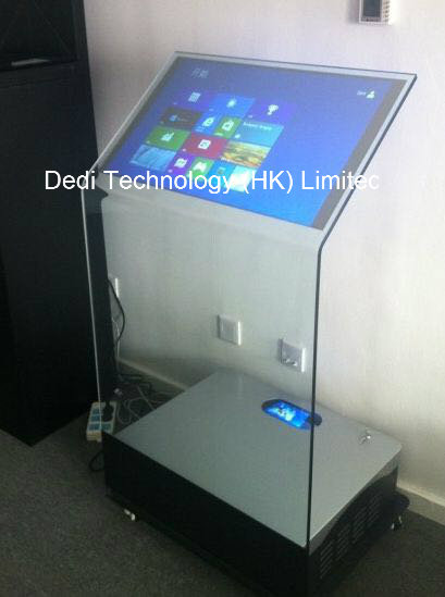 30 Inch Interactive Holo Projection Transparent Touch Kiosk