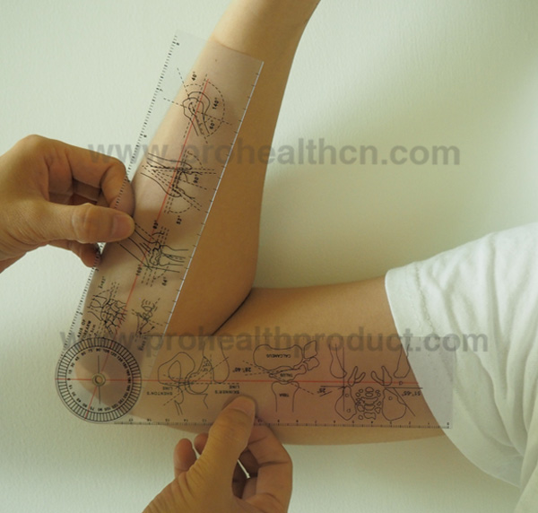 Plastic Medical Goniometer Ruler