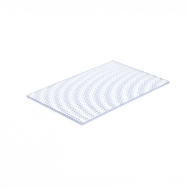 Clear PC roofing sheet panel solid