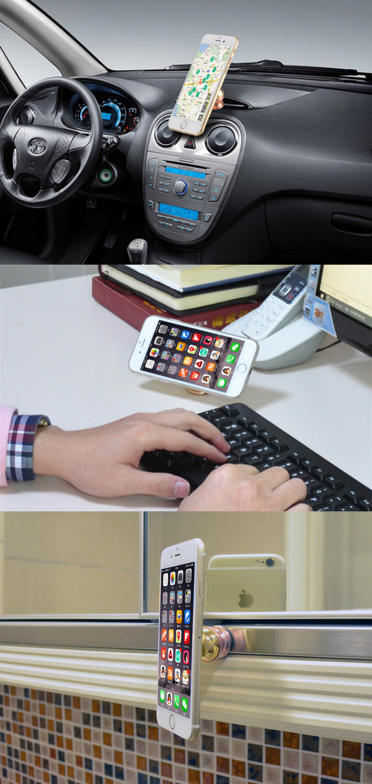 Car Phone Holder Metal Holder Business Present Cell Phone Holder