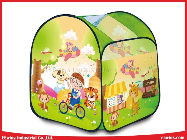 Outdoor Toys Tent Play Tent Cartoon World Tent for Children with 50PCS Balls (in Arabic)