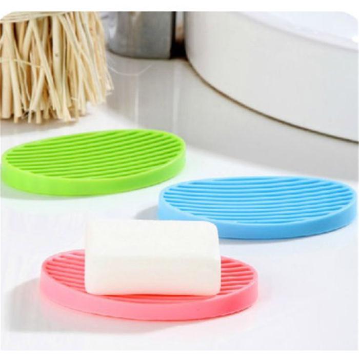 Silicone Soap Box Bathroom Soap Rack Cute Fashion Lishui Soap Box Wholesale