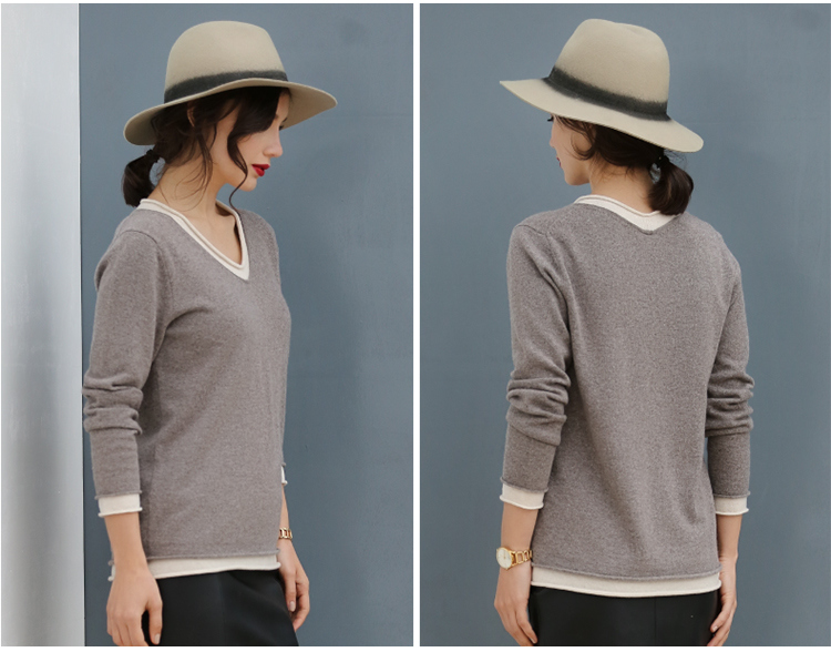 Hot Selling New Fashion Design Women Cashmere Sweater, Cashmere Sweater Women