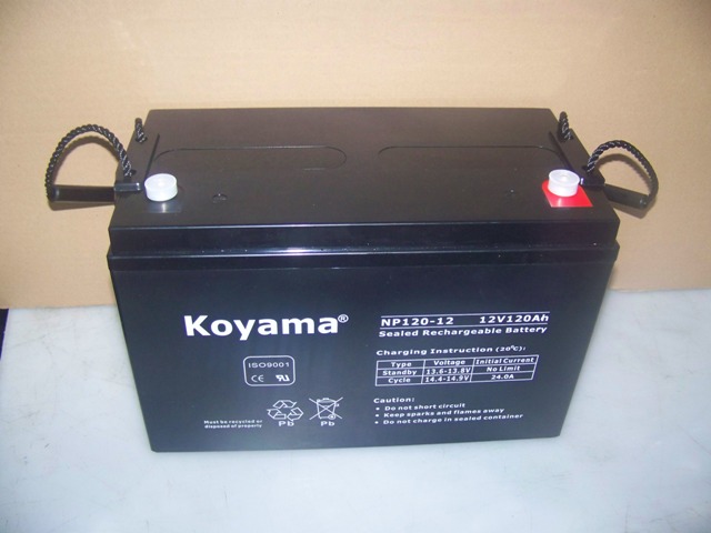 High Capacity UPS Battery AGM Battery SMF Battery 120ah 12V