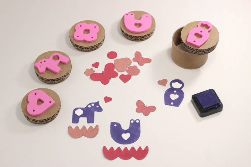 Lovely Rubber Toy Stamps Stationery Stamps