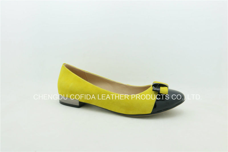 New Stylish Casual Ballet Leather Women Shoe